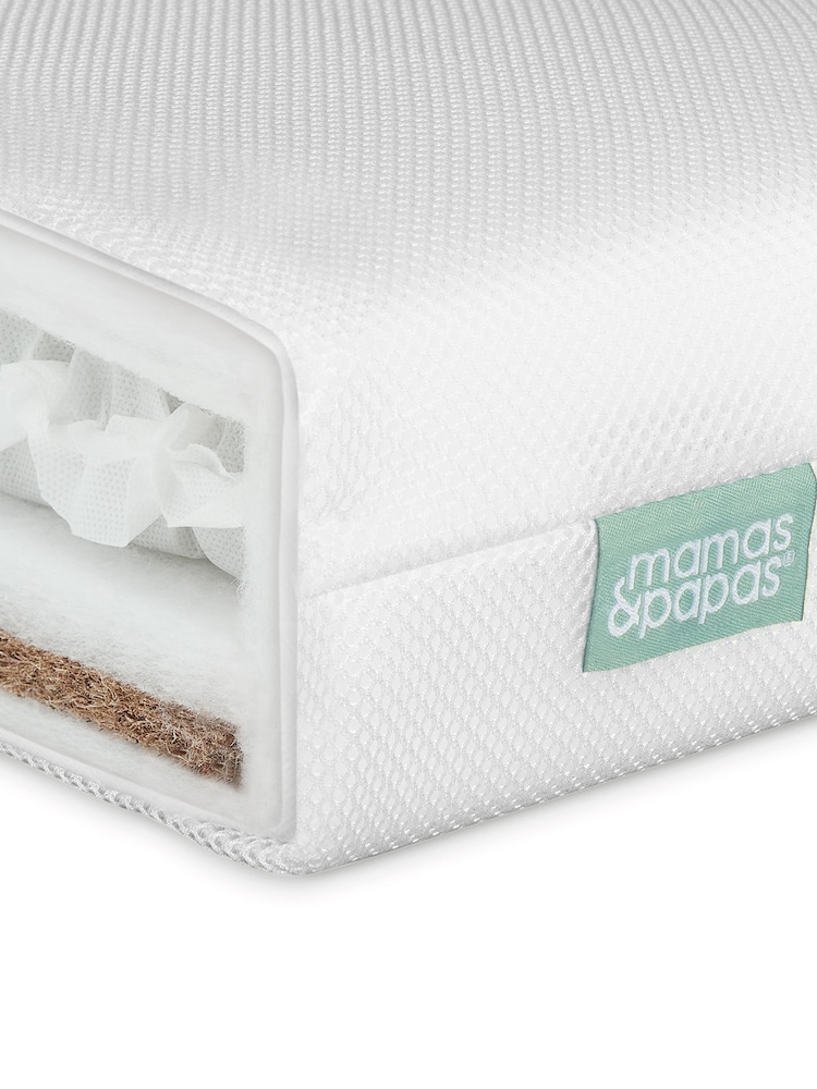 Mamas & Papas A Good Night's Sleep, All Round Premium Dual Core Cot Bed Mattress - Image 4 of 4
