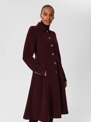 Hobbs Red Caitlin Coat - Image 1 of 4
