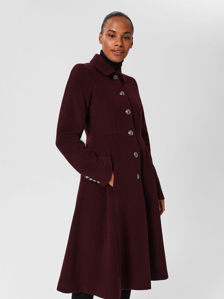 Hobbs Red Caitlin Coat - Image 1 of 4