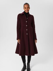 Hobbs Red Caitlin Coat - Image 3 of 4