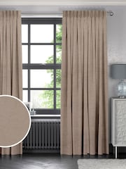 Stone Natural Abbott Made To Measure Curtains - Image 1 of 11