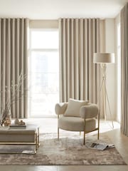 Stone Natural Abbott Made To Measure Curtains - Image 5 of 11