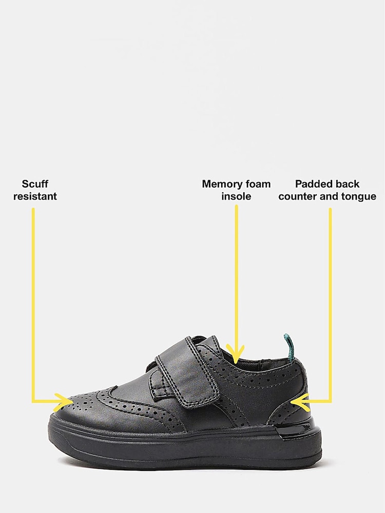 River Island Black Boys Brogue Hybrid Trainers - Image 5 of 5
