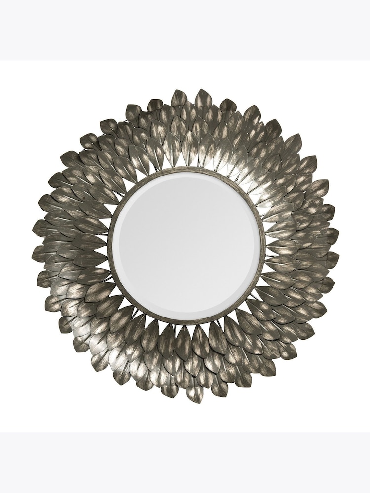 Interiors by Premier Grey Tribeca Distressed Mirror - Image 1 of 2