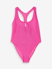 Calvin Klein CK One Pink Racerback One Piece - Image 5 of 5