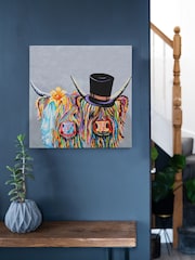 Steven Brown Art Grey McHappily Ever After Medium Canvas Print - Image 1 of 4