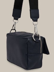 Whistles Blue Bibi Cross-Body Bag - Image 3 of 4
