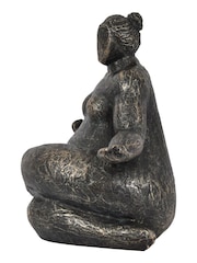Libra Interiors Bronze Freya Meditating Feminine Form Ornaments Sculpture - Image 3 of 4