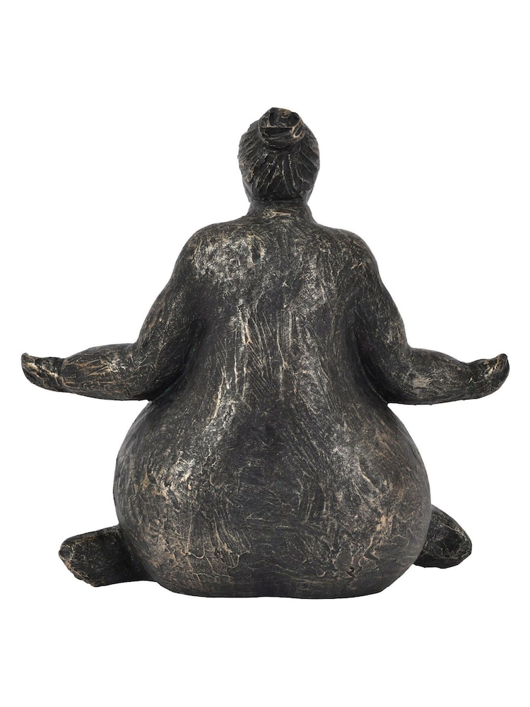 Libra Interiors Bronze Freya Meditating Feminine Form Ornaments Sculpture - Image 4 of 4