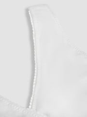 JoJo Maman Bébé White 2-Pack Maternity & Nursing Sleep Bras - Image 6 of 6