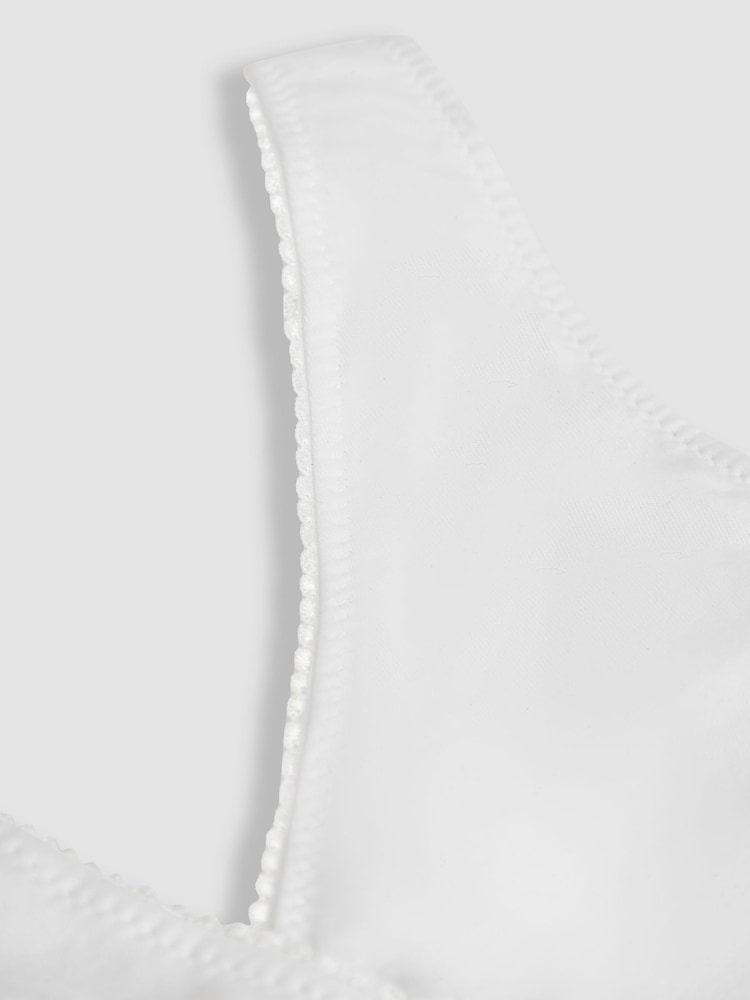 JoJo Maman Bébé White 2-Pack Maternity & Nursing Sleep Bras - Image 6 of 6