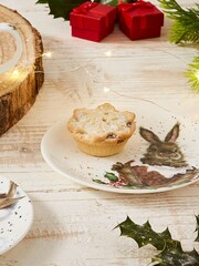 Wrendale White Royal Worcester Wrendale Robin & Bunny Set of 2 Plates - Image 4 of 7