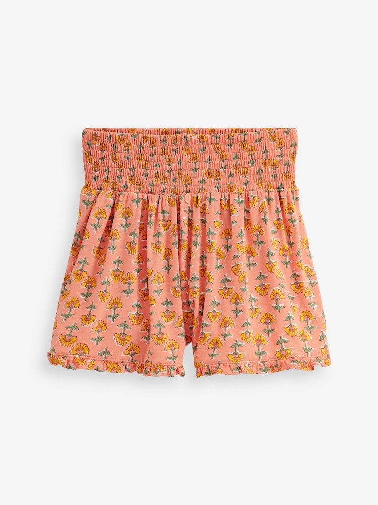 Imprimé corail Rose Floral wood block - Super Soft Pretty Shorts (3-16 ans) - Image 5 of 6