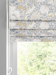 Silver Grey Didsbury Made To Measure Roman 100% Cotton Blinds - Image 2 of 6
