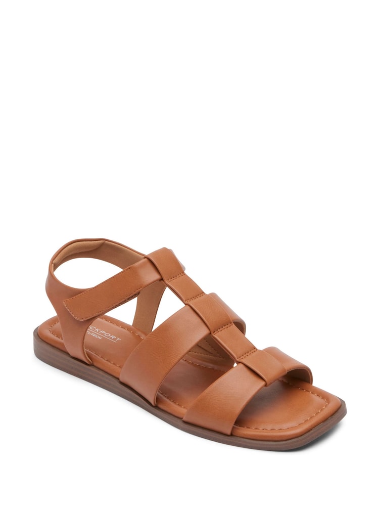 Rockport Imogen Gladiator Brown Shoes - Image 2 of 5
