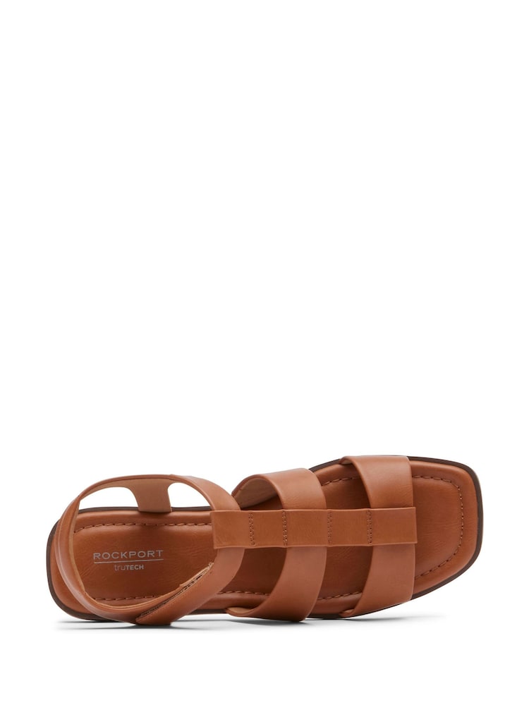 Rockport Imogen Gladiator Brown Shoes - Image 5 of 5
