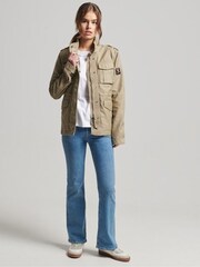 Superdry Light Brown Vintage M65 Jacket - Image 3 of 6