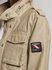Superdry Light Brown Vintage M65 Jacket - Image 5 of 6