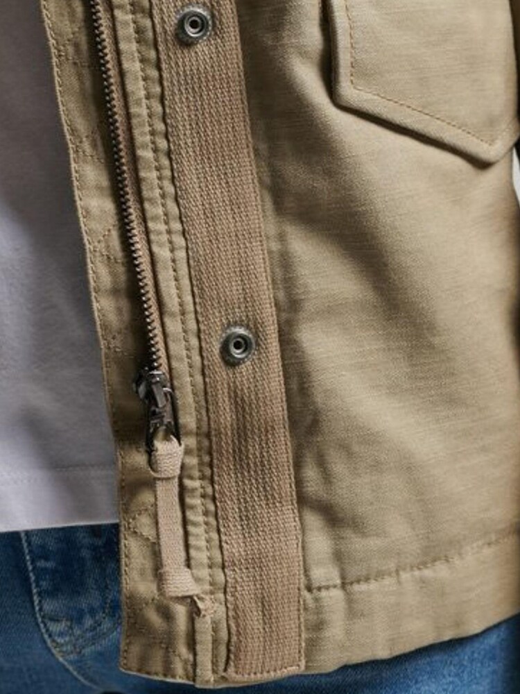 Superdry Light Brown Vintage M65 Jacket - Image 6 of 6