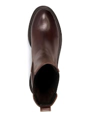 Dune London Brown Picture Cleated Chelsea Boots - Image 4 of 6