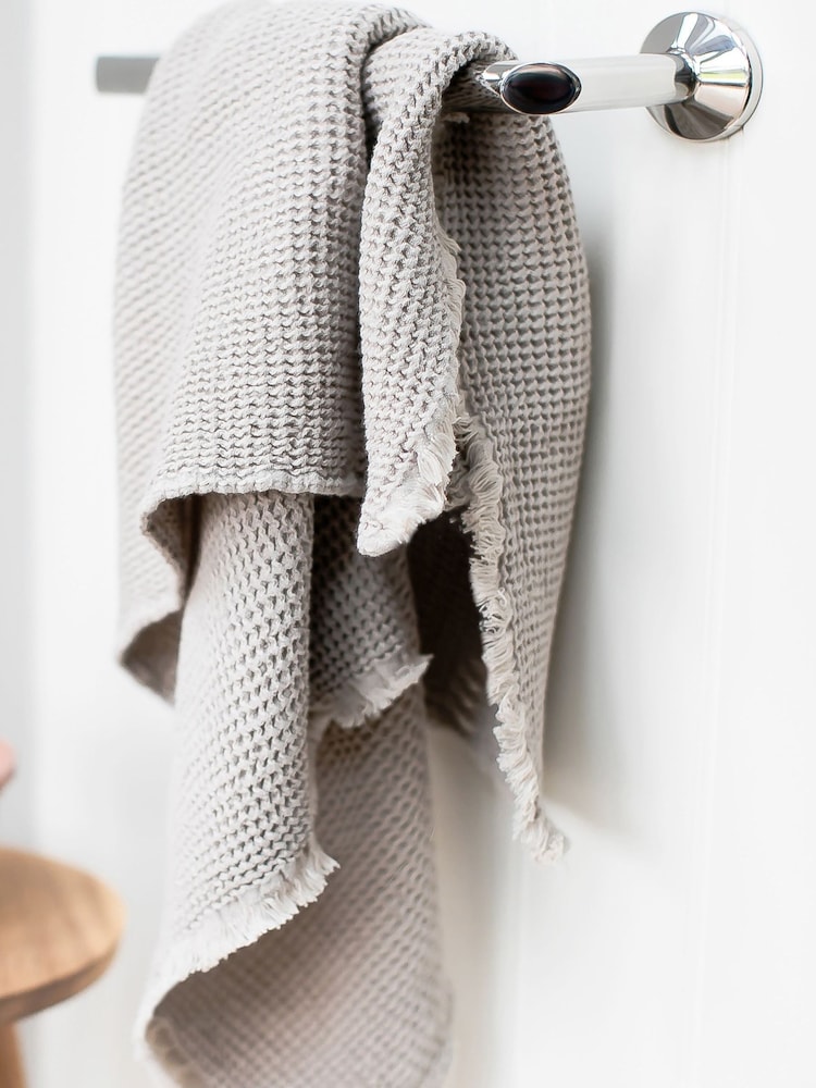 Robert Welch Silver Oblique Towel Rail Short - Image 2 of 4