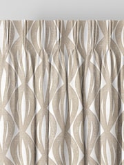 Natural Ellingwood Made To Measure Curtains - Image 6 of 9