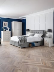 Julian Bowen White Clermont 4 2 Drawer Chest - Image 10 of 10