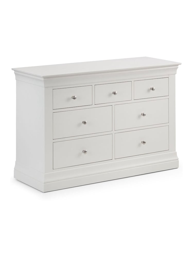 Julian Bowen White Clermont 4 2 Drawer Chest - Image 2 of 4
