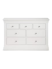 Julian Bowen White Clermont 4 2 Drawer Chest - Image 4 of 4