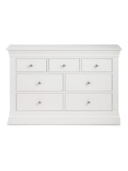 Julian Bowen White Clermont 4 2 Drawer Chest - Image 5 of 10