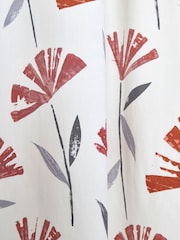 Fusion Red Dacey Eyelet Curtains - Image 3 of 4
