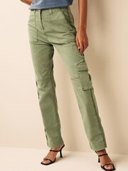 Green Cargo Combat Trousers - Image 1 of 1