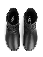 Hotter Black Wide Fit Whisper Zip Boots - Image 3 of 3