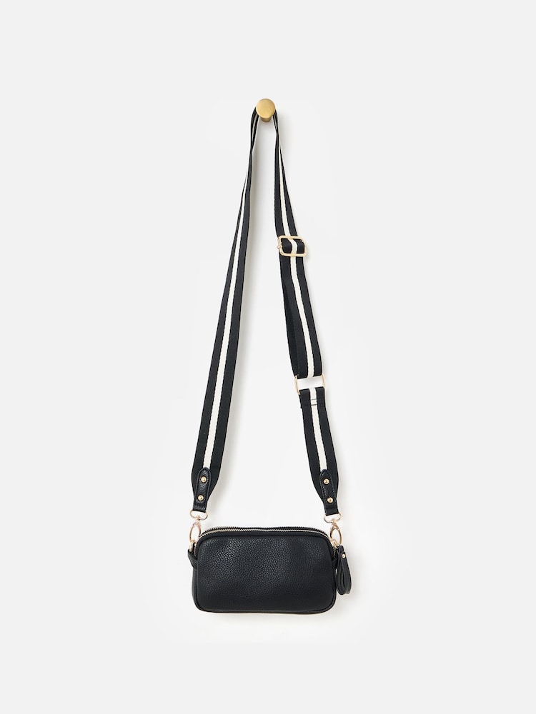 Oliver Bonas Black Cross-Body Bag - Image 2 of 7 Oliver Bonas Black Cross-Body Bag - Image 2 of 7