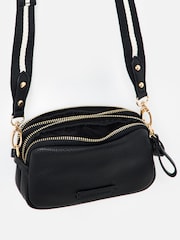 Oliver Bonas Black Cross-Body Bag - Image 4 of 7
