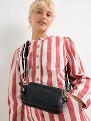Oliver Bonas Black Cross-Body Bag - Image 6 of 7