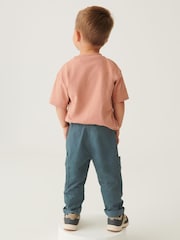Teal Blue Side Pocket Pull-On Trousers (3mths-7yrs) - Image 4 of 4