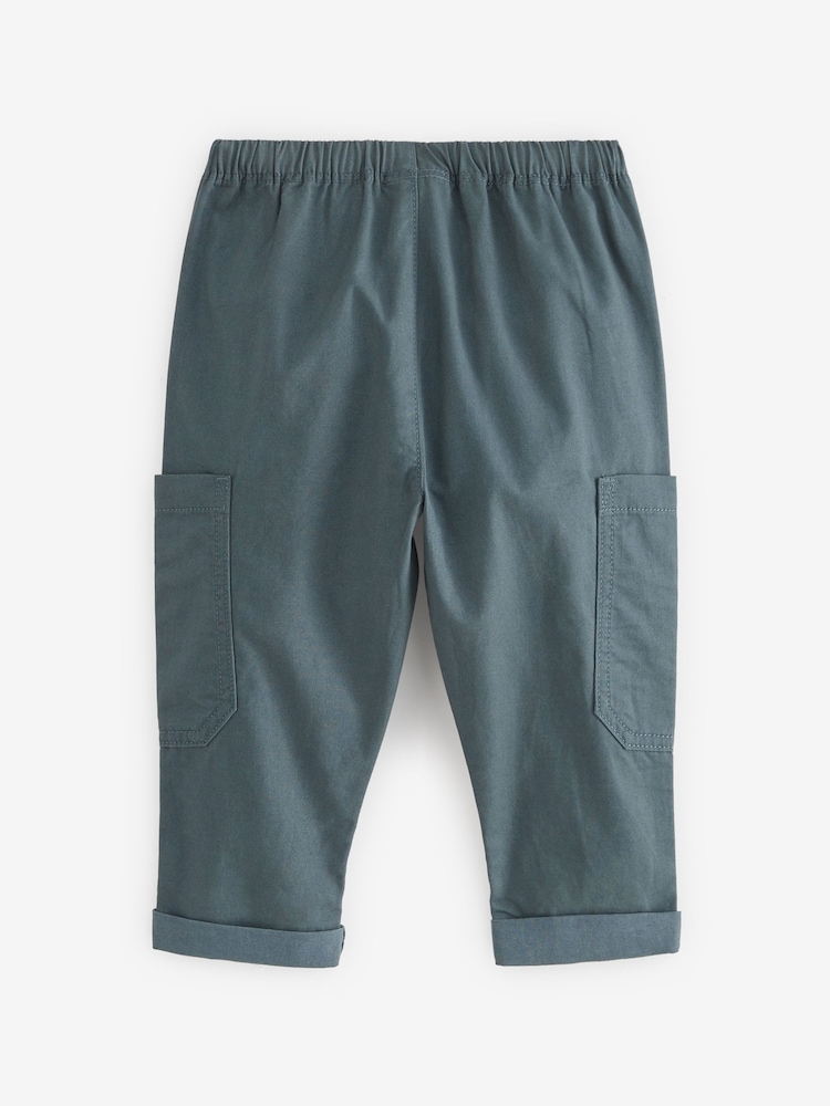 Teal Blue Side Pocket Pull-On Trousers (3mths-7yrs) - Image 6 of 6 Teal Blue Side Pocket Pull-On Trousers (3mths-7yrs) - Image 6 of 6