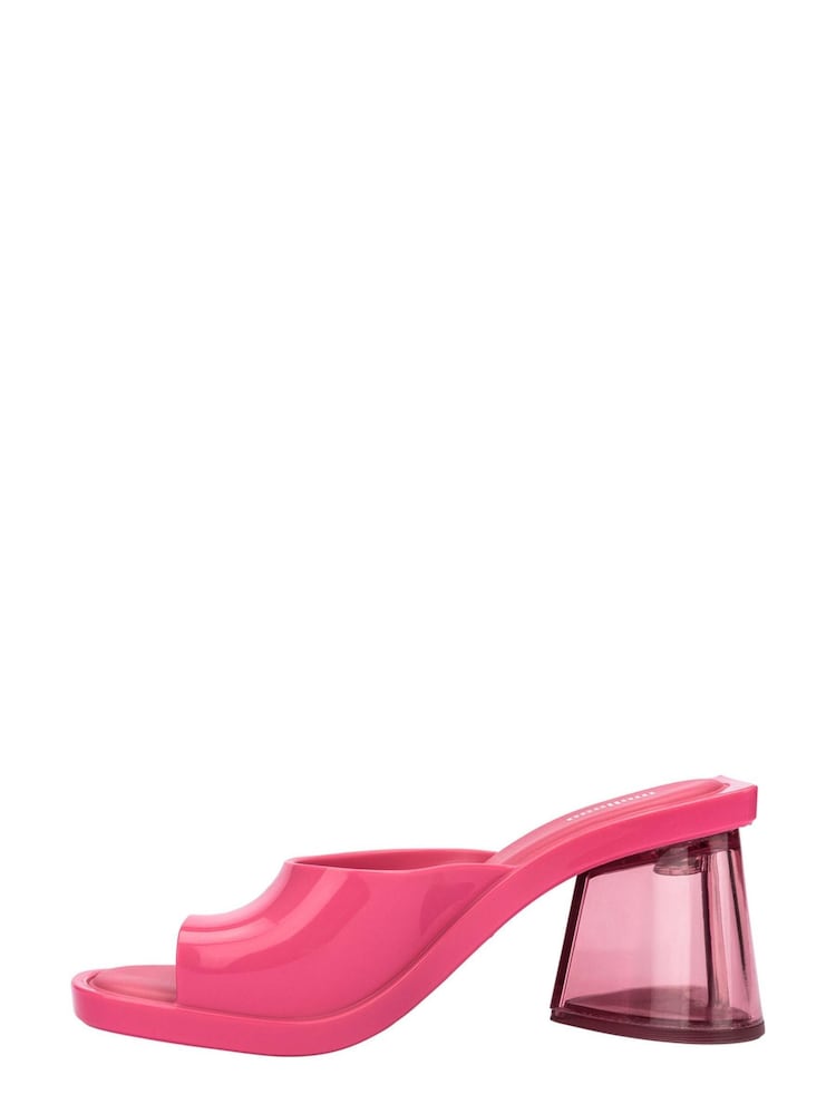 Mules Melissa Heart roses à talon - Image 2 of 4