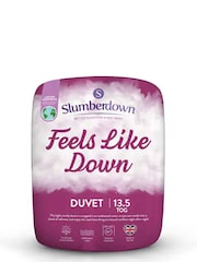 Slumberdown Feels Like Down White 13.5 Tog Duvet - Image 5 of 5