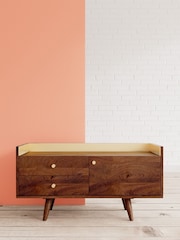 Swoon Light Brown Fresco TV Unit - Image 1 of 8