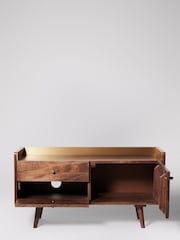 Swoon Light Brown Fresco TV Unit - Image 4 of 8