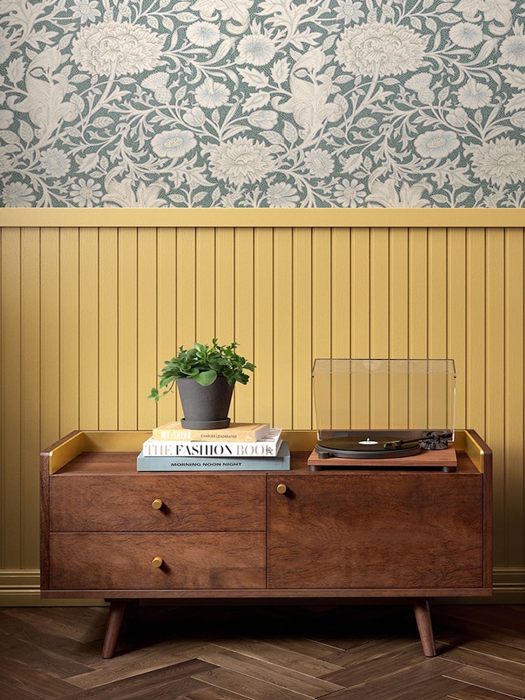 Swoon Light Brown Fresco TV Unit - Image 8 of 8