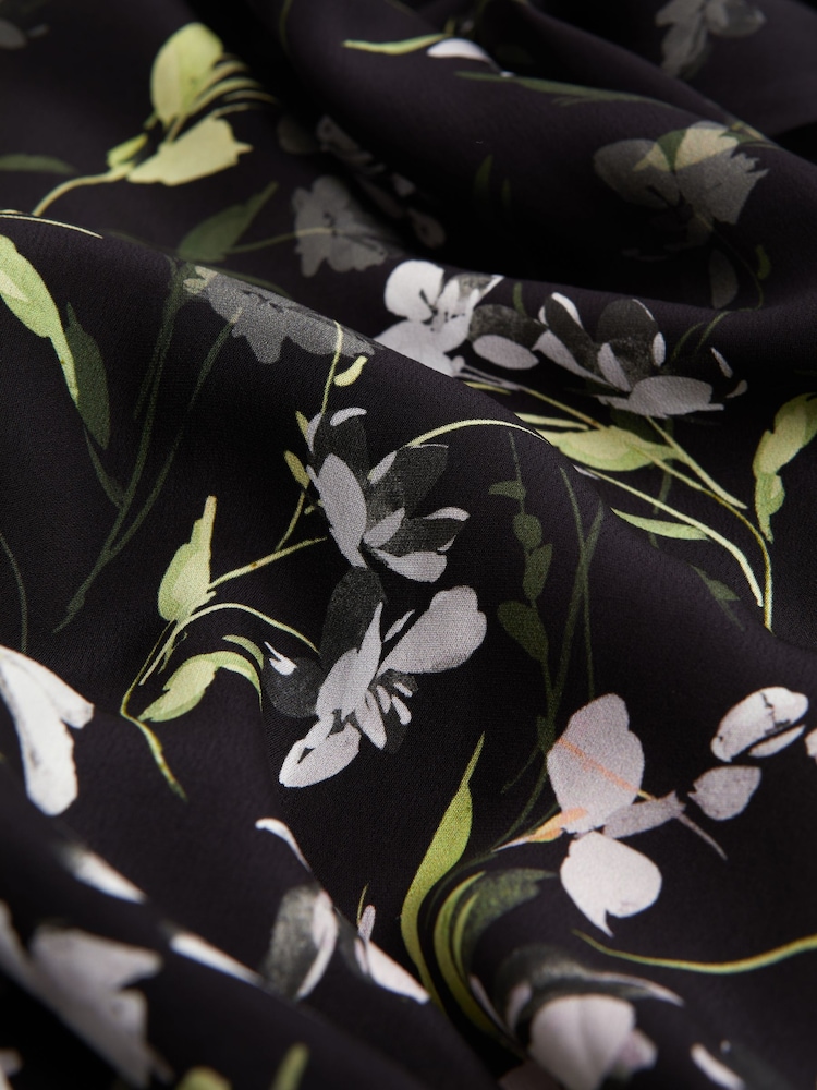 Florere Floral High Neck Midi Dress - Image 6 of 6