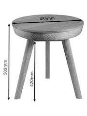 Jual Walnut San Francisco Smart Side Table - Image 4 of 4