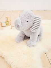 JoJo Maman Bébé Grey Edward Elephant Soft Toy - Image 1 of 3