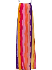 Sundress Pink Grace Viscose Dress In Marbella Mix Rainbow - Image 6 of 6