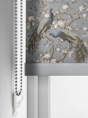 Laura Ashley Blue Belvedere Made To Measure Roller Blind - Image 5 of 6