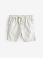 Putty Natural Plain Pull-On Shorts (3mths-7yrs) - Image 1 of 2