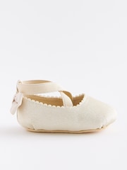 Gold Baby Ballet Shoes (0-24mths) - Image 2 of 3
